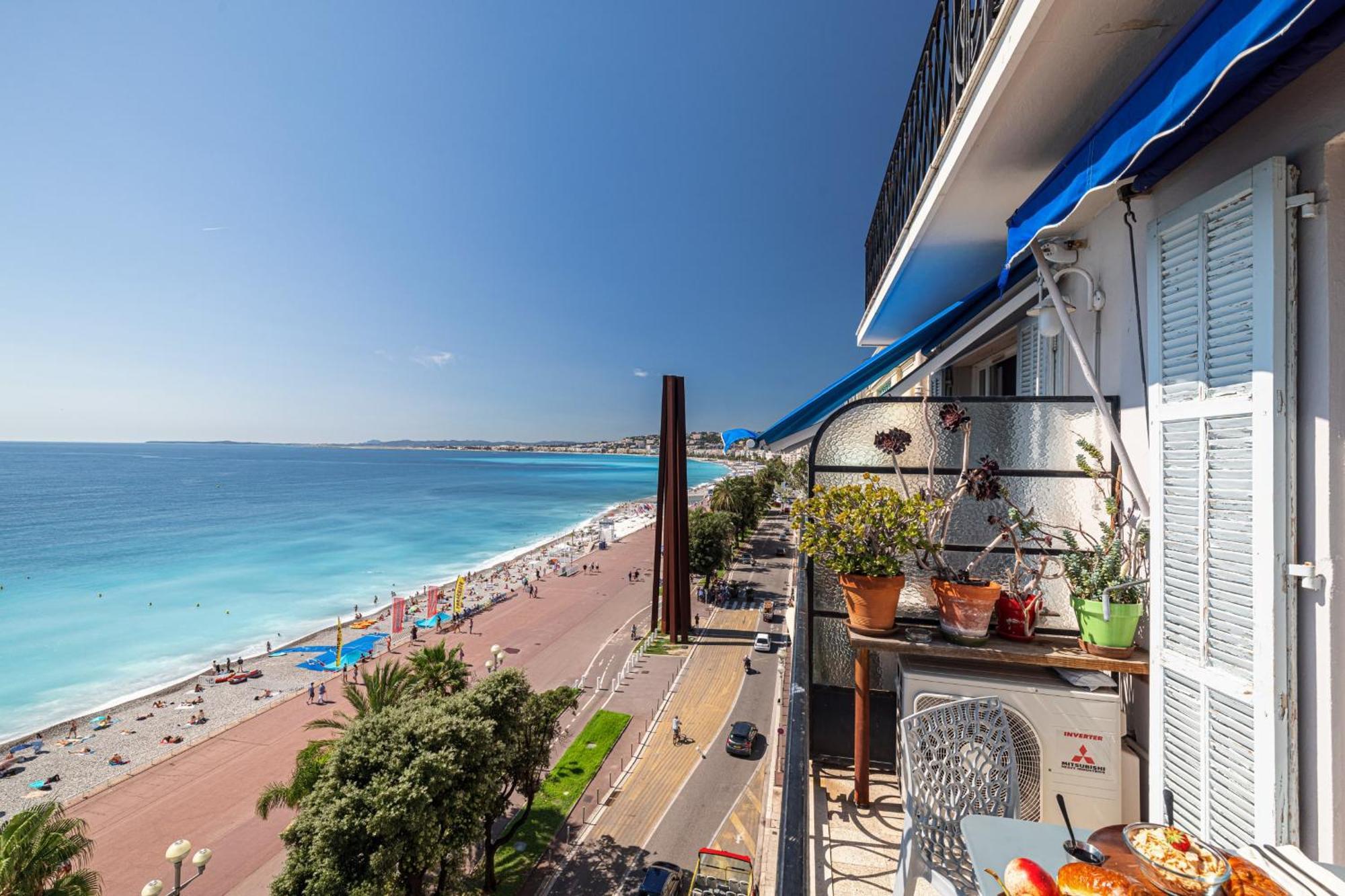 Etat Unis 93 Indigo - Amazing Sea View Aprt With Ac Apartment Nice